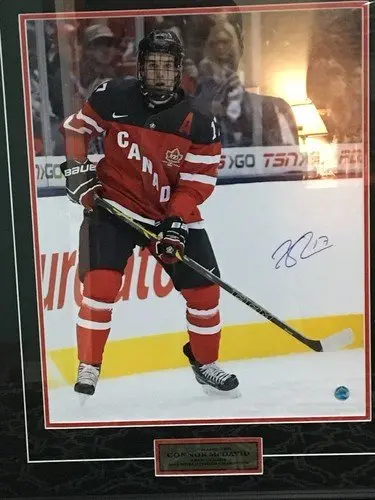 Connor McDavid signed framed Team Canada photo — Young Gunz Sports eBay listing